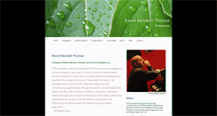 Desktop Screenshot of davidbthomas.com